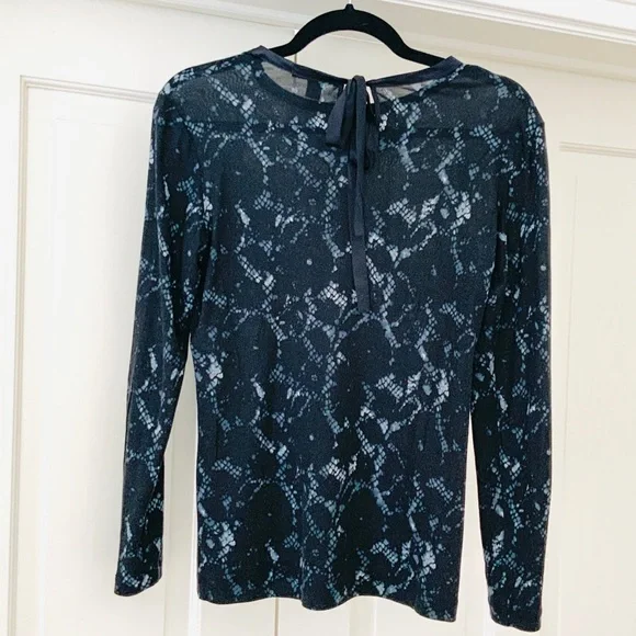 Louis Vuitton blue black long sleeved top XS - Picture 13 of 16